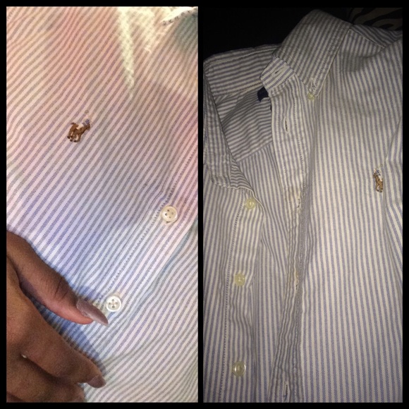 Ralph Lauren Polo button down collar shirt NWOT