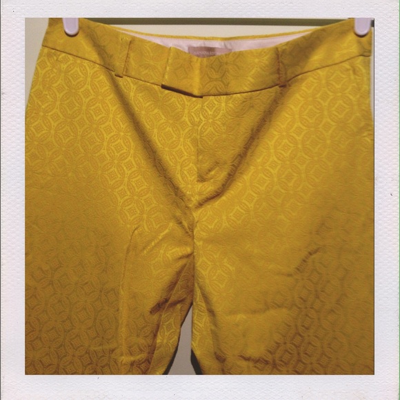 Brocade summer-weight crops. NWOT.