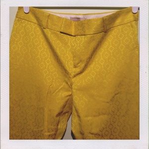 Brocade summer-weight crops. NWOT.