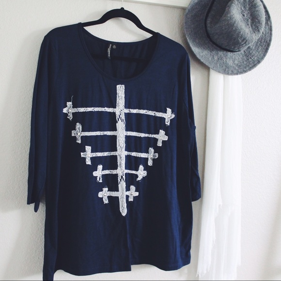 Military Inspired Cotton Top