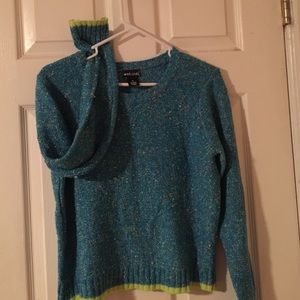 Turquoise Sweater-size XL