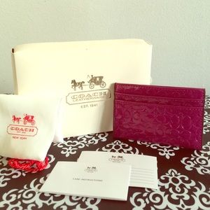 Authentic card holder