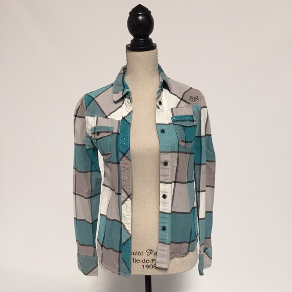 Blue and grey Flannel