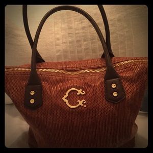 C. Wonder Brown Woven Tote