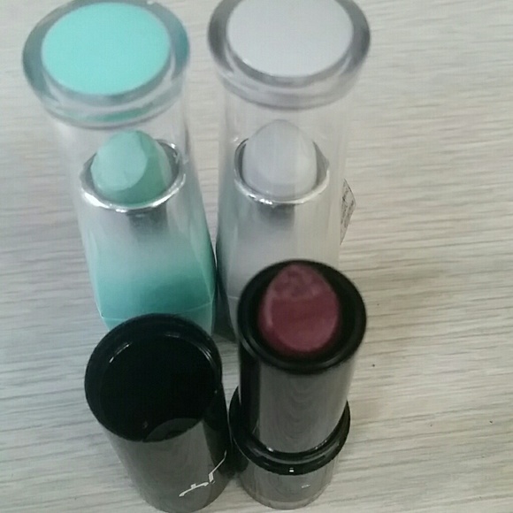 3 damaged lipsticks (never used)