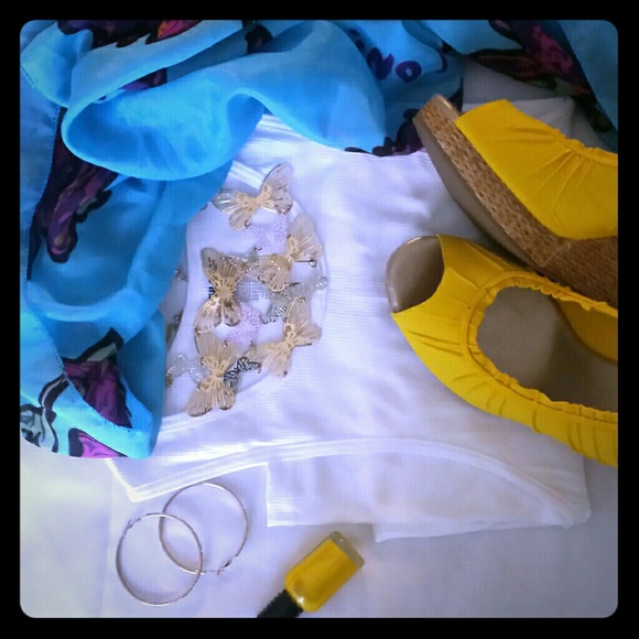 Women's Promise  Yellow Wedges