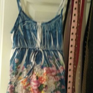 Tye dye dres medium worn once bought in daytona