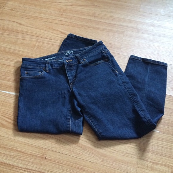 LOFT 2 Modern Crop Denim Jeans