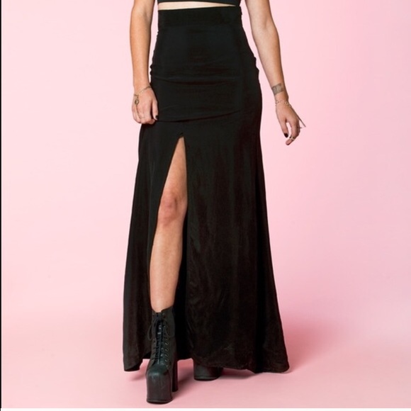 Love and Lemons Dresses & Skirts - For Love and Lemons high waisted black skirt