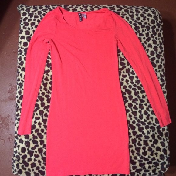 Coral dress