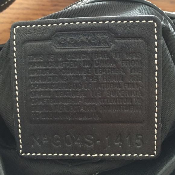 Coach Leather Slim Hobo Cross Body/Shoulder Bag - Picture 3 of 4