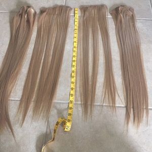 Twelve piece extension with clips! NEVER WORN
