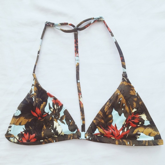 Out From Under Triangle Racerback Bikini Top