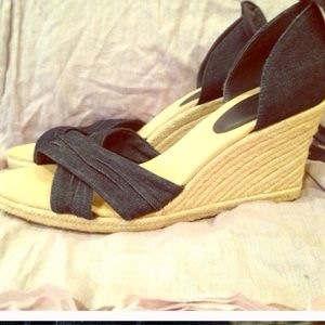 Ann Taylor Loft Denim shoes