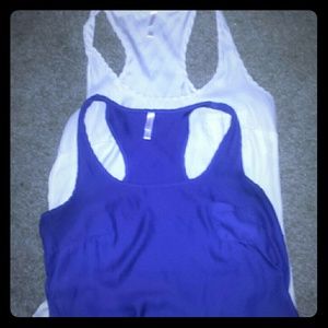 2 FOR 1, Racerback Silky Tanks