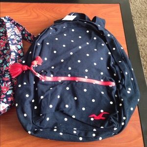 NWT Hollister Backpack Navy