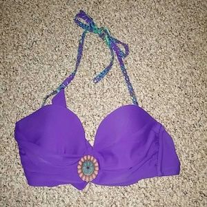 Blue bikini/ bandau top