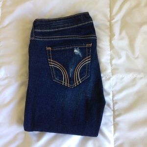 Dark Wash Skinny Hollister Jeans