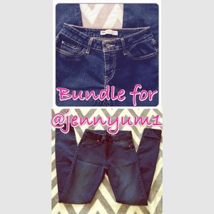 H&M and Levi's Jean leggings bundle