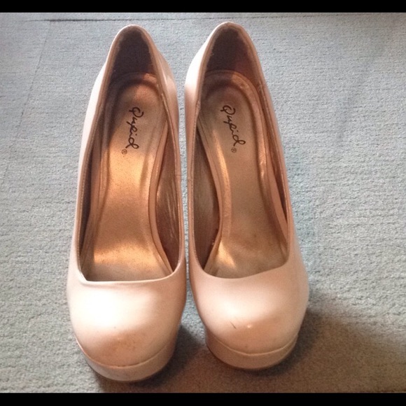 Nude heels