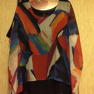 Lane Bryant Poncho Shirt