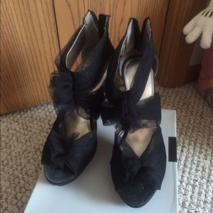 Black Heel Sandals ☀️