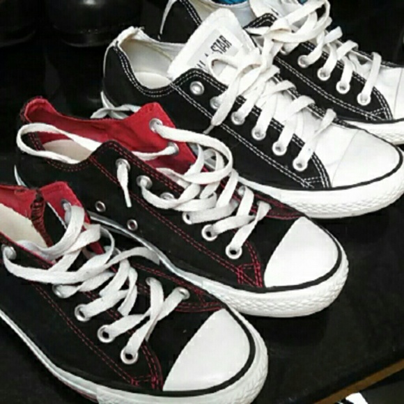 Lot of 2, converse sneakers