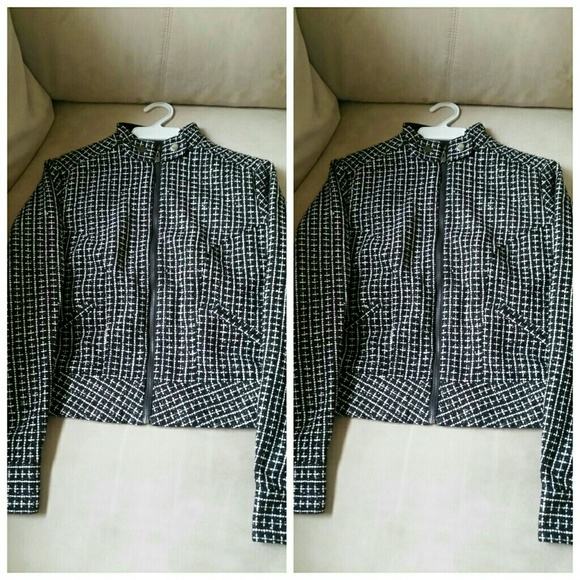 πHPπ NEW: Black Tweed Jacket - Picture 2 of 3