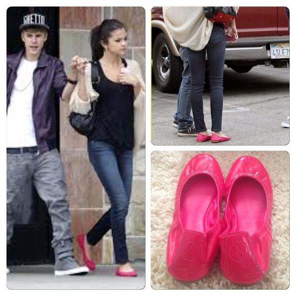 SOLD! 🚫 Pink Tory Burch Eddie Flats - Picture 2 of 4