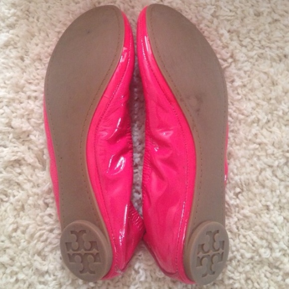 SOLD! 🚫 Pink Tory Burch Eddie Flats - Picture 4 of 4