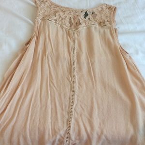 Forever 21 orange lace tank