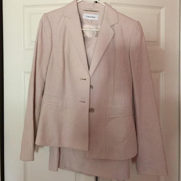 Calvin Klein skirt suit
