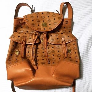 mcm heritage backpack