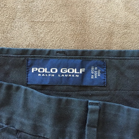 Ralph Lauren Polo Golf Black Short Size 42 - Picture 2 of 3