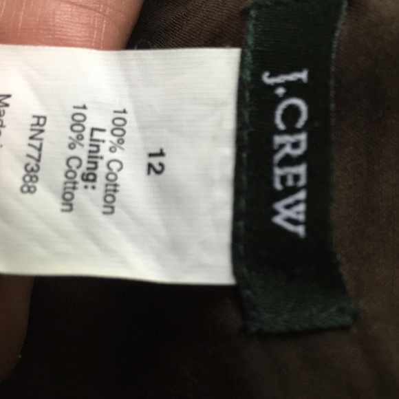 J.crew dress, chocolate brown. Size 12 - Picture 2 of 3