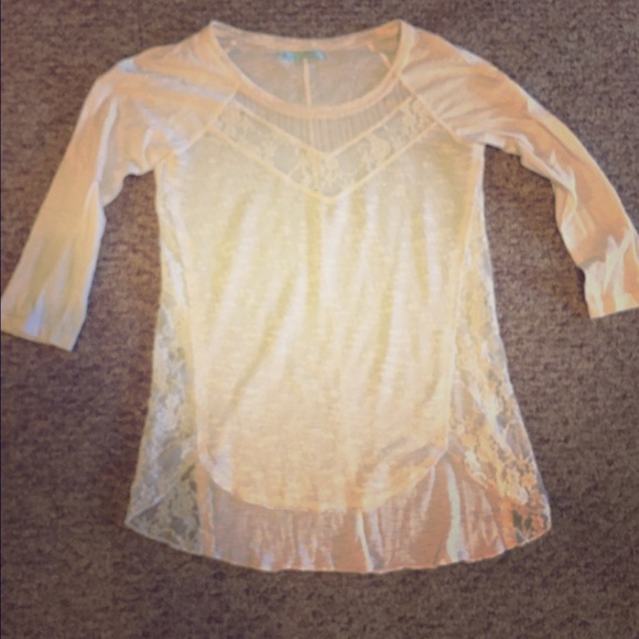 Cream shirt