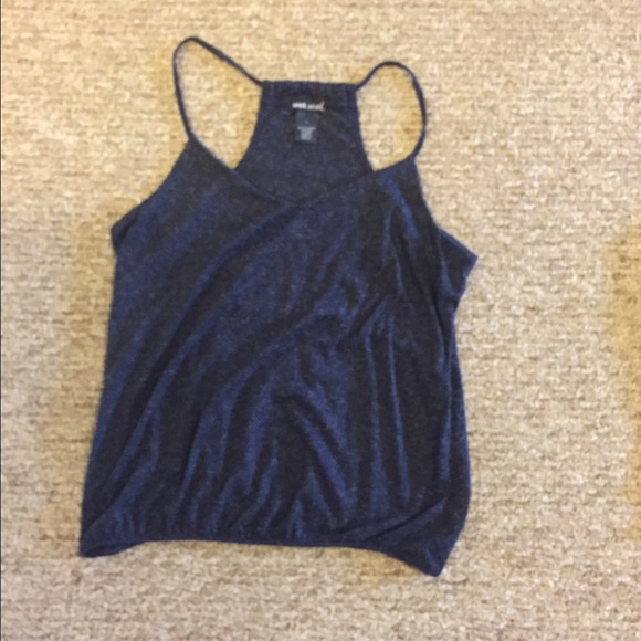 Black tank top