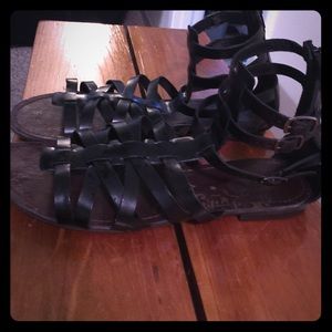 Black Brash gladiator sandal