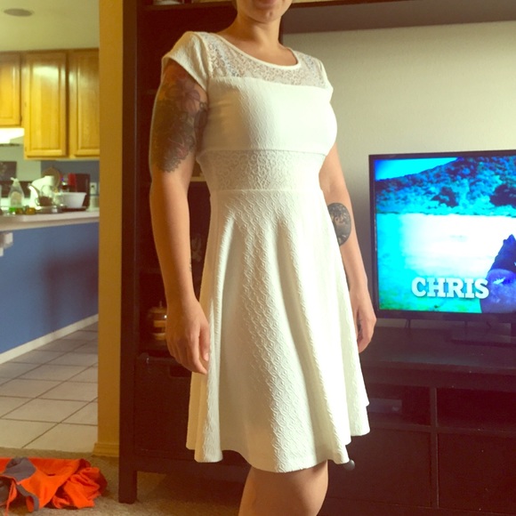 White dress