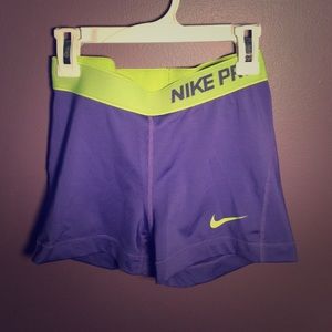 Nike Pro Spandex Shorts