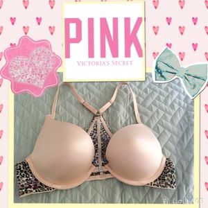 🎀PINK Victoria's Secret racerback push-up 34B🎀