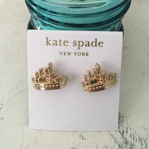 Kate Spade Steam Boat Earrings- RESERVED