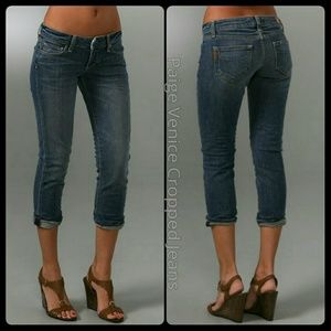 Paige Venice Cropped Denim
