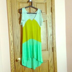 Anthropologie Saturday Sunday colorblock dress