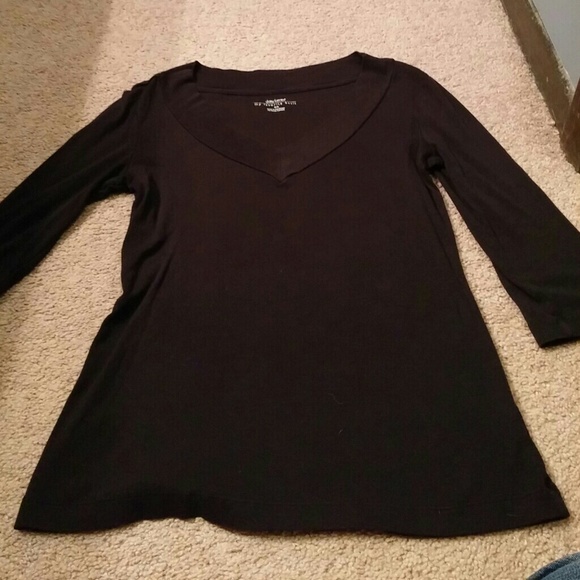 Medium black 3/4 sleeve
