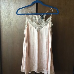 H&M Blush Lace Cami