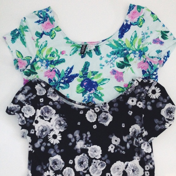 H&M Floral Crop Top Bundle