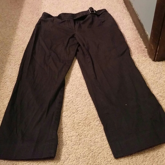 express editor capris size 6