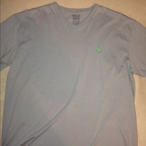 Mens Polo V-neck
