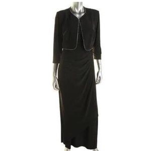 Formal full length dress.